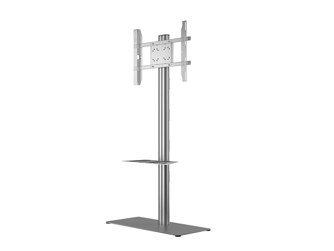 Multibrackets M Display Stand 180 Single Silver w Floorbase/Shelf – image 3