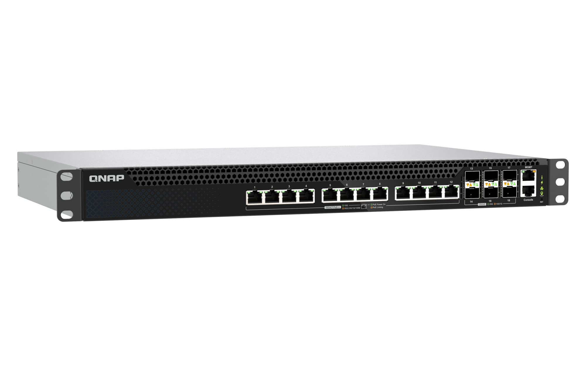 QNAP QSW-M5218P-6F12T network switch Managed L3 – image 5