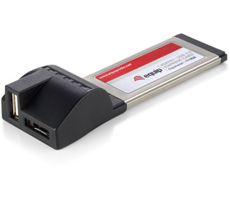 Equip eSATA/-USB 2.0 Express Card/34, 2-Port
