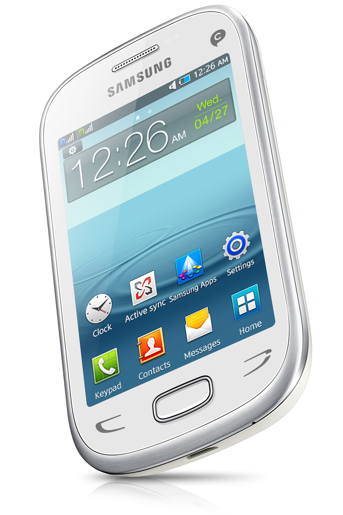 Samsung S5292 8.64 cm (3.4") White – image 3