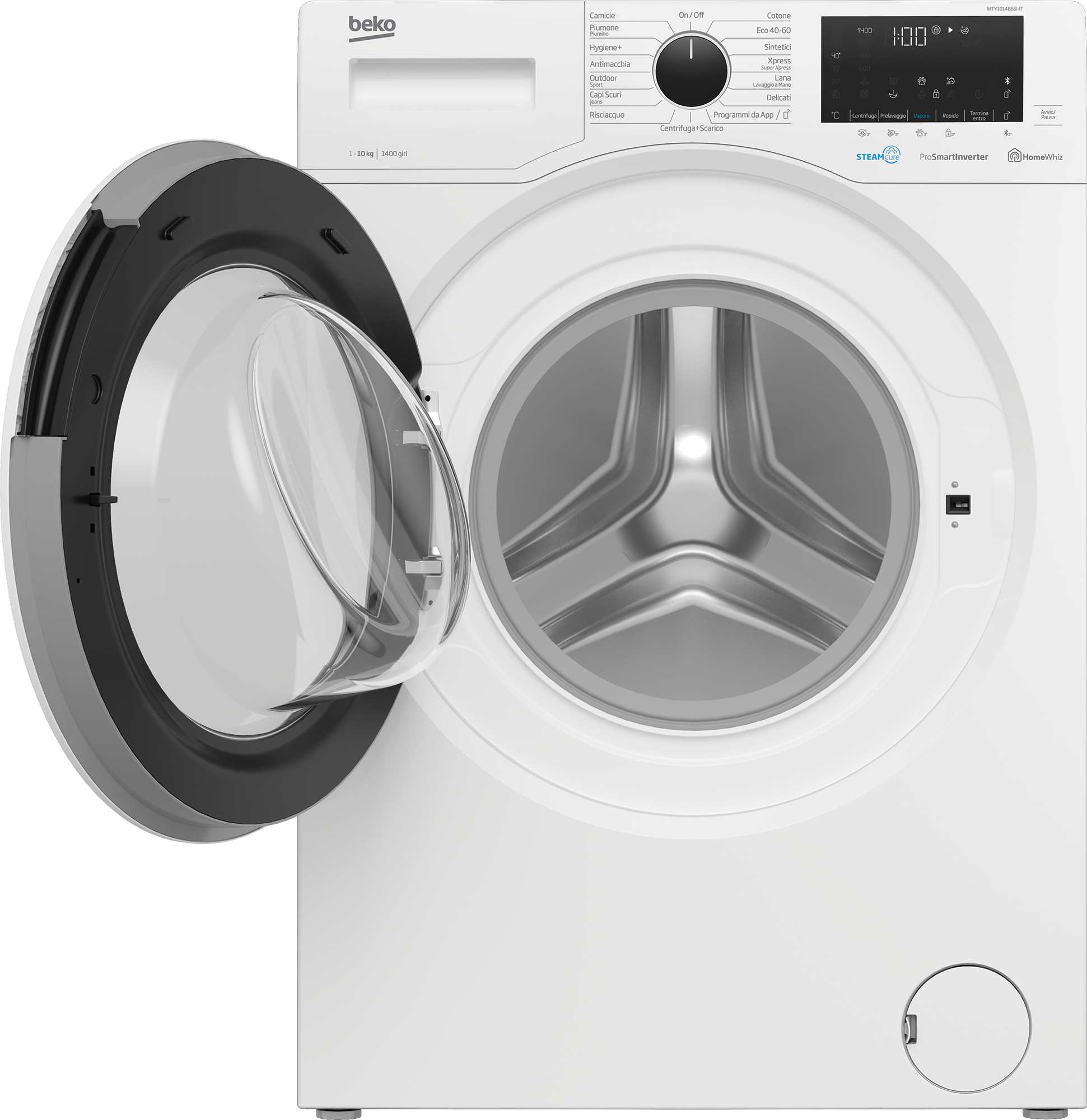 Beko WTY101486SI-IT washing machine Front-load – image 3