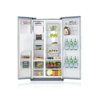 Samsung RS7567THCSL side-by-side refrigerator Freestanding – image 4