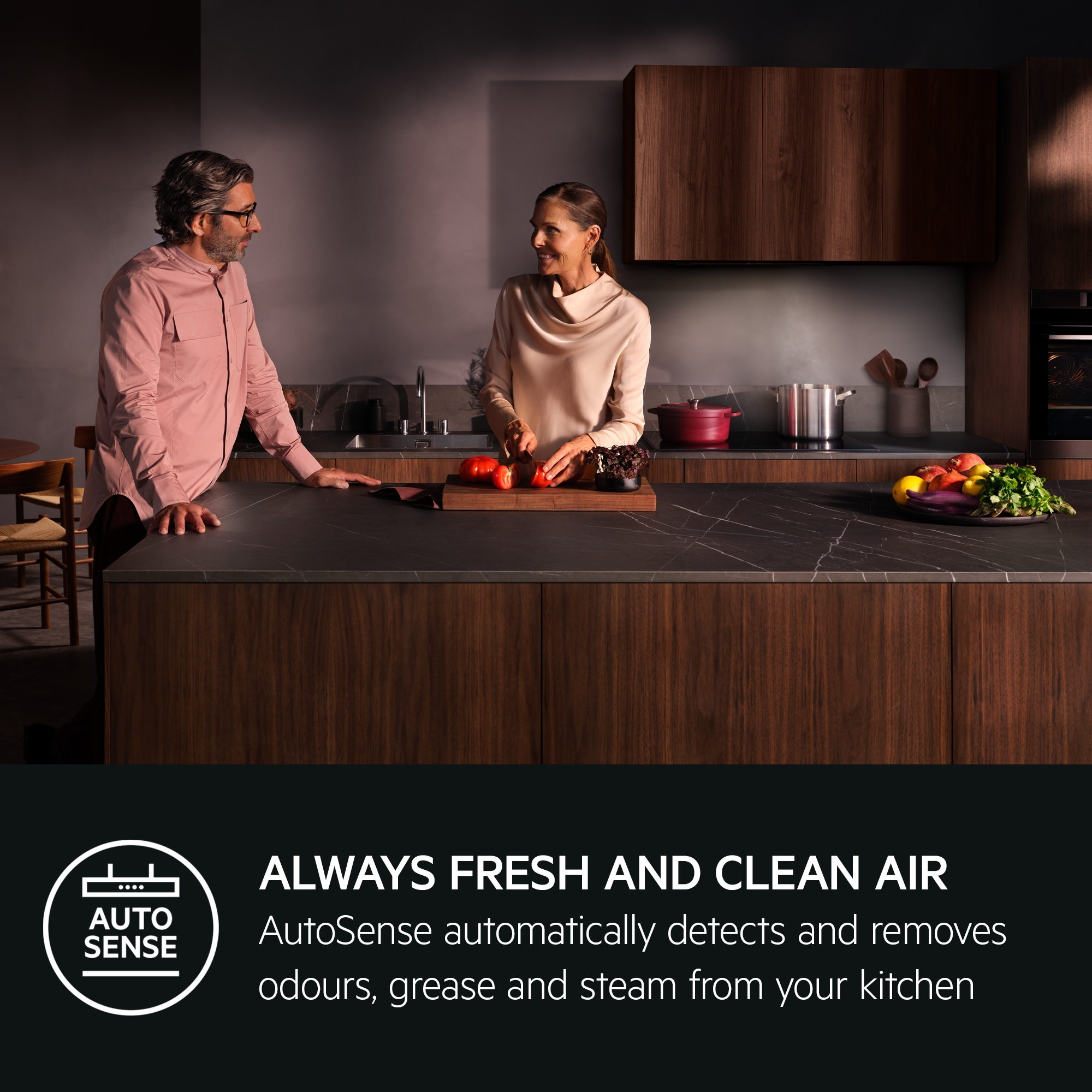 AEG NDV9791AT cooker hood Wall-mounted Black 760 m³/h – image 9
