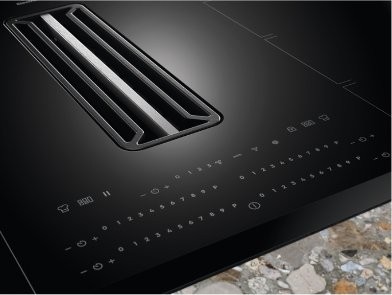 Electrolux KCC85450 hob Black Built-in Zone induction hob 8 zone(s) Built-in hood – image 4