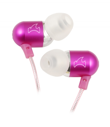 NGS Waikiki Headphones Wired In-ear Pink