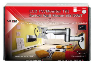 Nilox 04NX07233S001 TV mount/stand Black – image 2