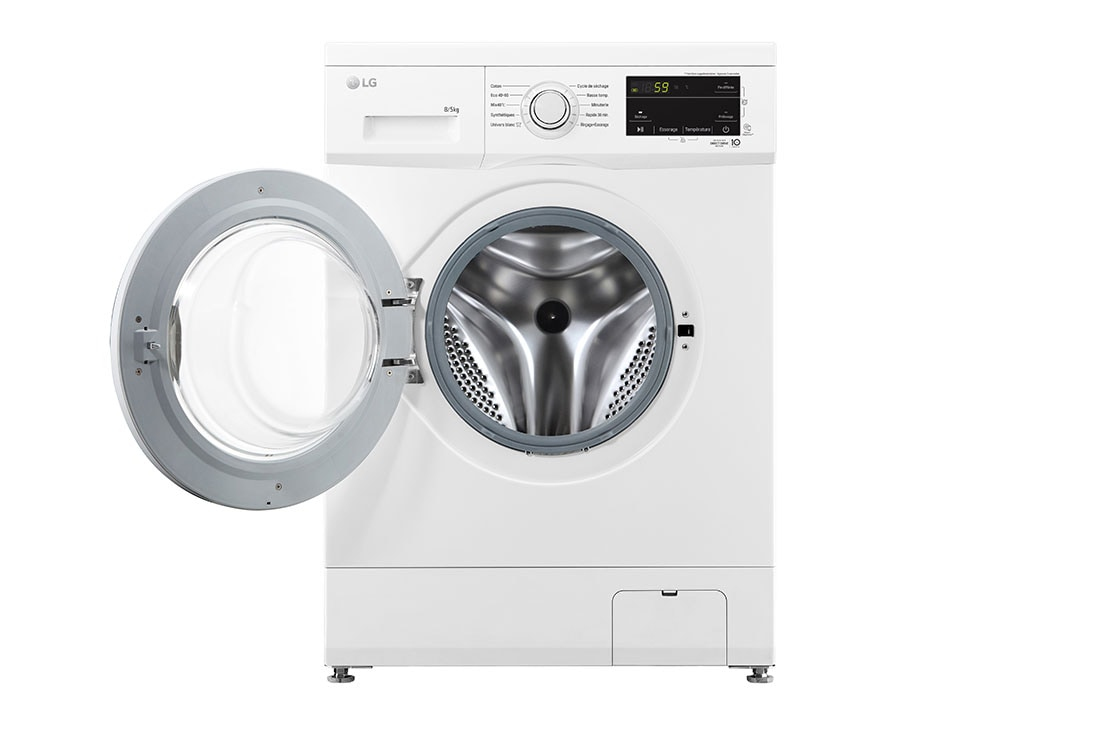 LG F854M20WR washer dryer Freestanding Front-load White – image 2