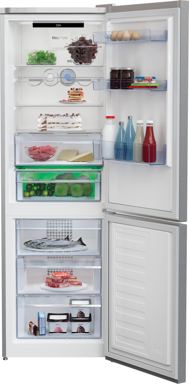 Beko RCNE366E40ZXBN fridge-freezer Freestanding – image 2