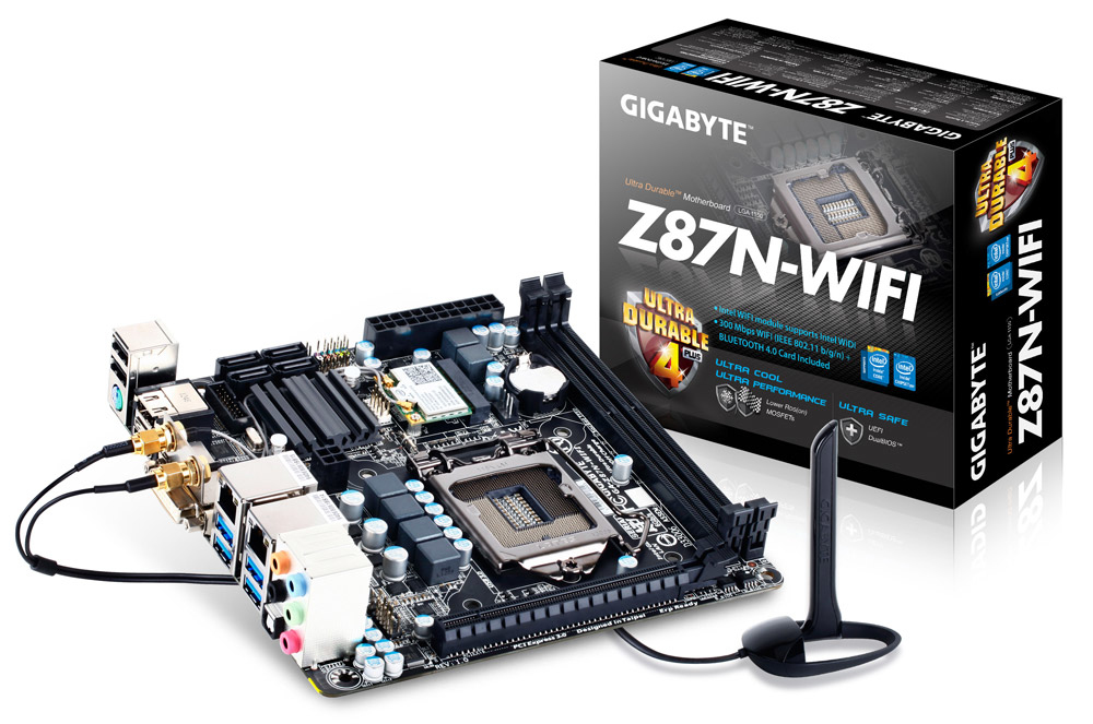 GIGABYTE GA-Z87N-WIFI motherboard Intel® Z87 LGA 1150 (Socket H3) mini ATX – image 4