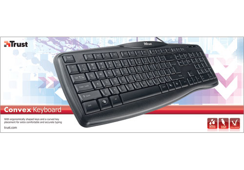 Trust 17603 keyboard Home USB Black – image 2