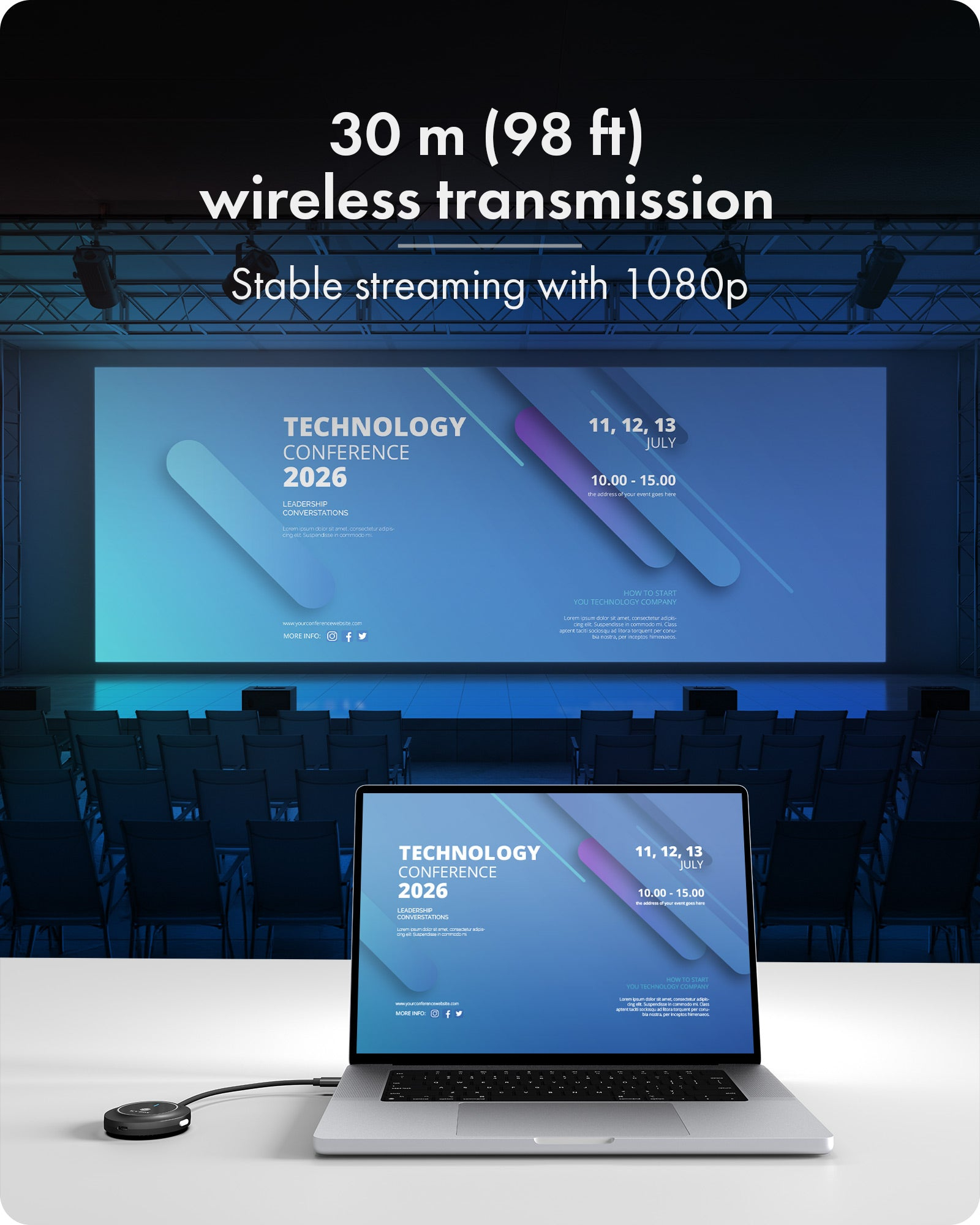 ICY BOX IB-WL101 (100W power 30m wireless range) – image 4