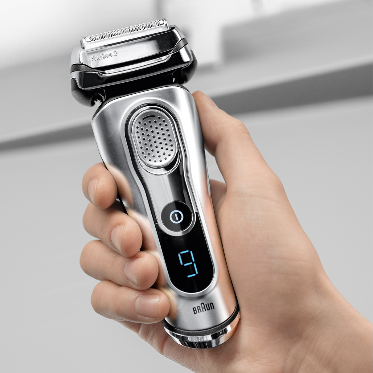 Braun 9-9090cc Foil shaver Trimmer Black, Silver – image 4