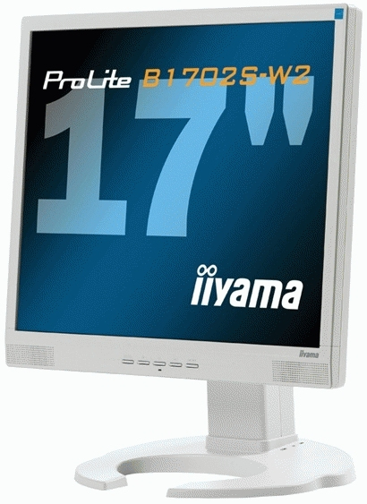 iiyama B1702S-W2, ivory – image 2