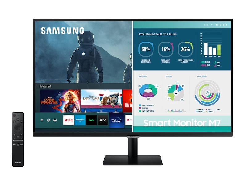 Samsung LS32AM702UNXZA computer monitor – image 2