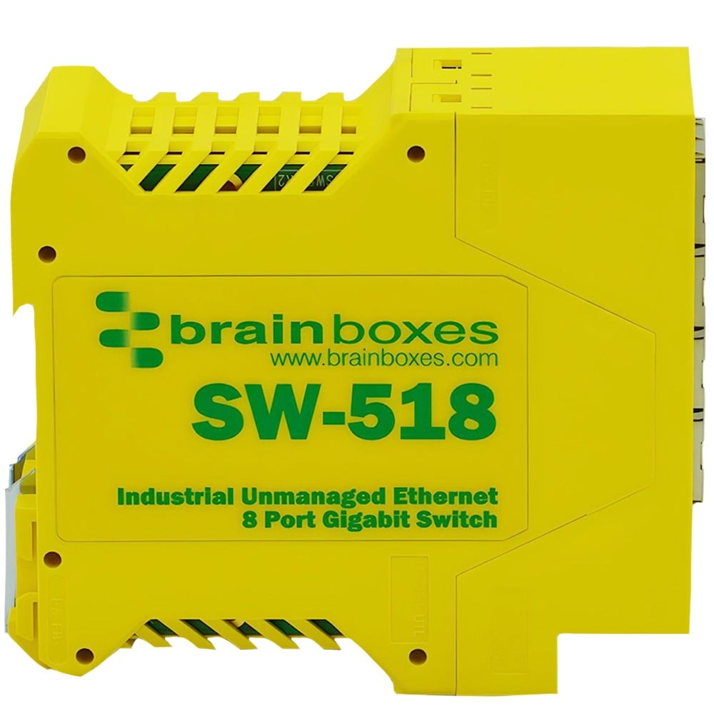 Brainboxes Industrial 8 Port Gigabit Ethernet Switch – image 6