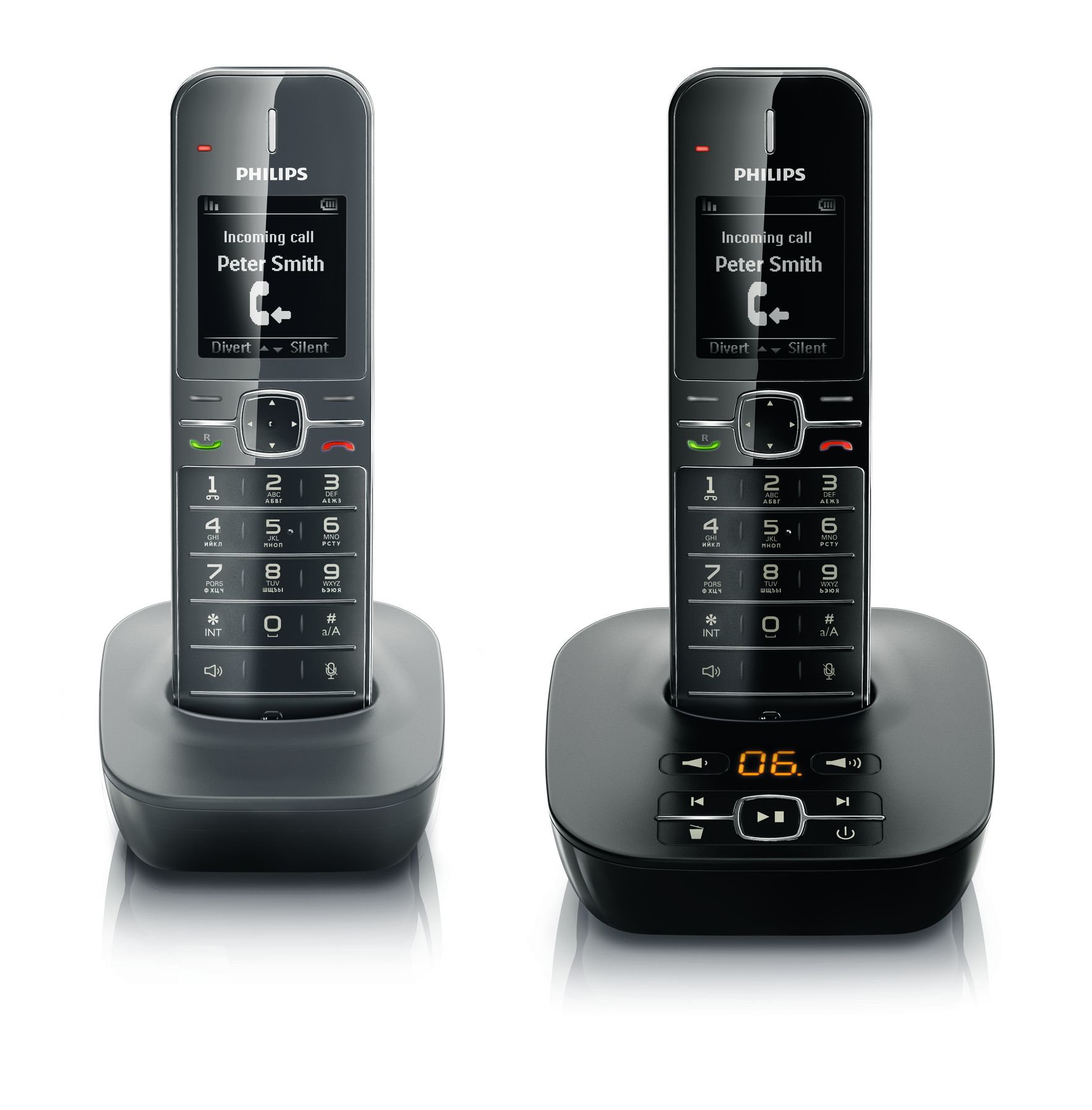 Philips BeNear CD4852B/RU telephone DECT telephone Caller ID Black – image 2