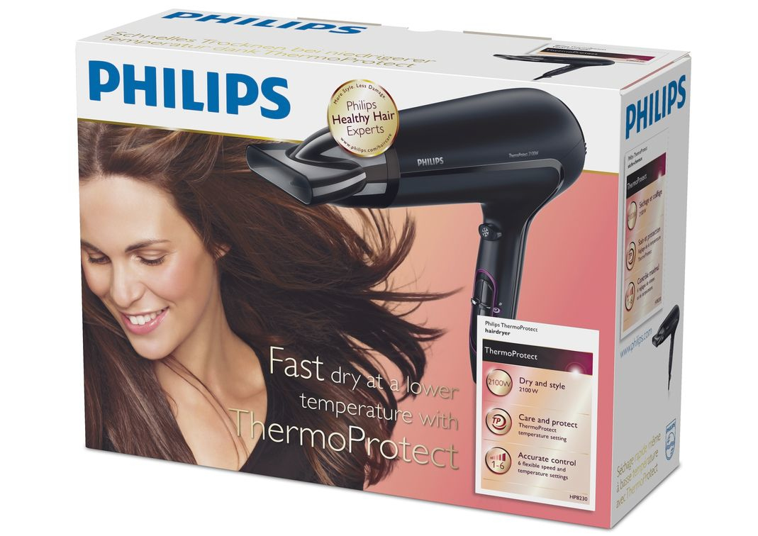 Philips ThermoProtect HP8230/08 hair dryer – image 2