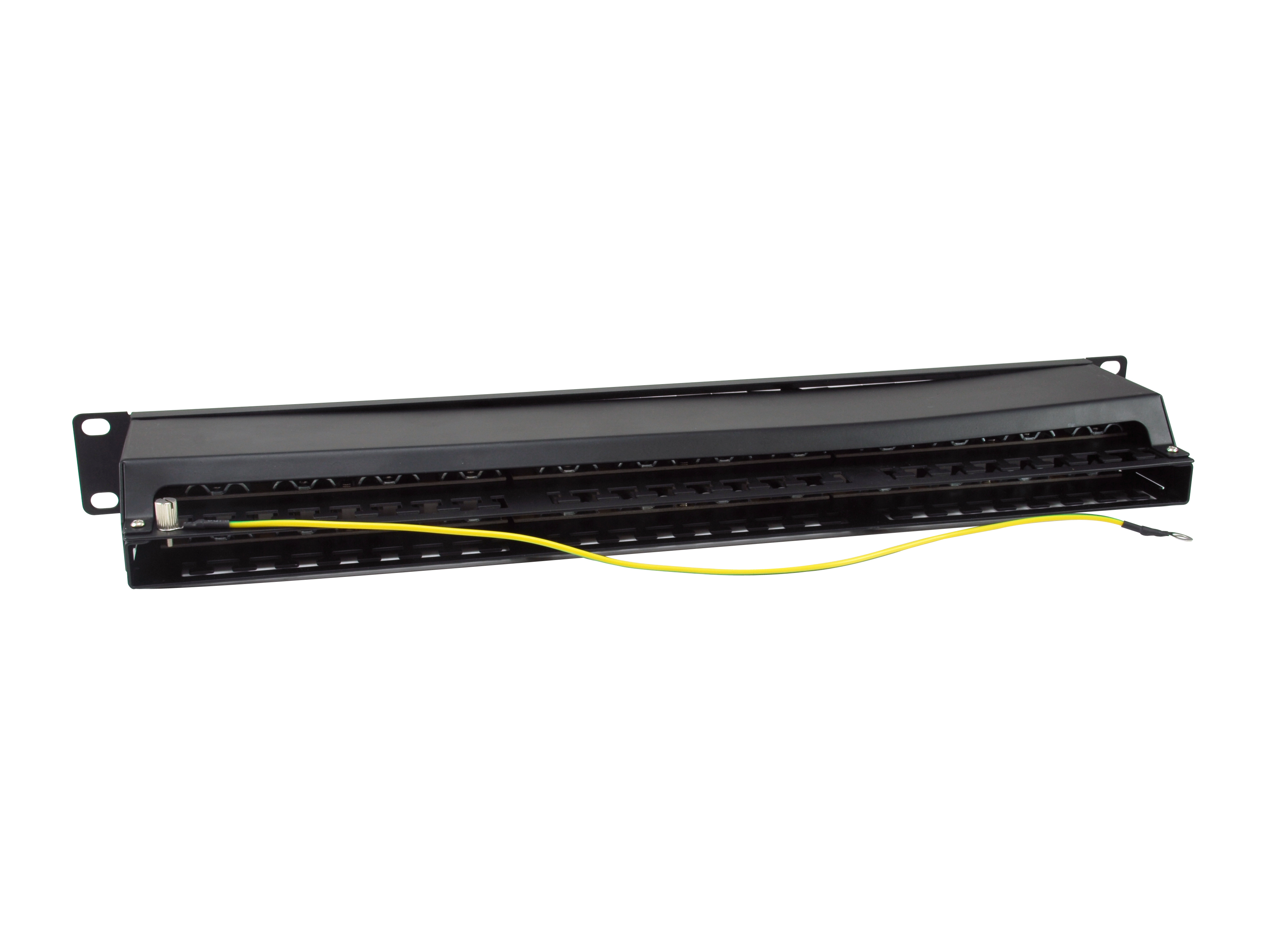 Equip 19 Patchpanel 48xRJ45 Cat6a FTP 1U     500MHz RAL9005 Patchpanel
