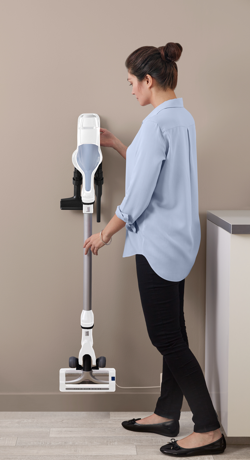 Rowenta RH9036 2-in-1 stick vacuum Battery Dry Foam Bagless – image 5