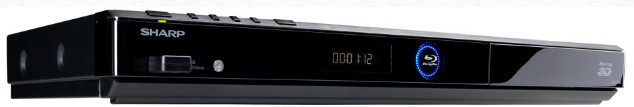 Sharp BD-HP35S DVD/Blu-Ray player 3D Black – image 2