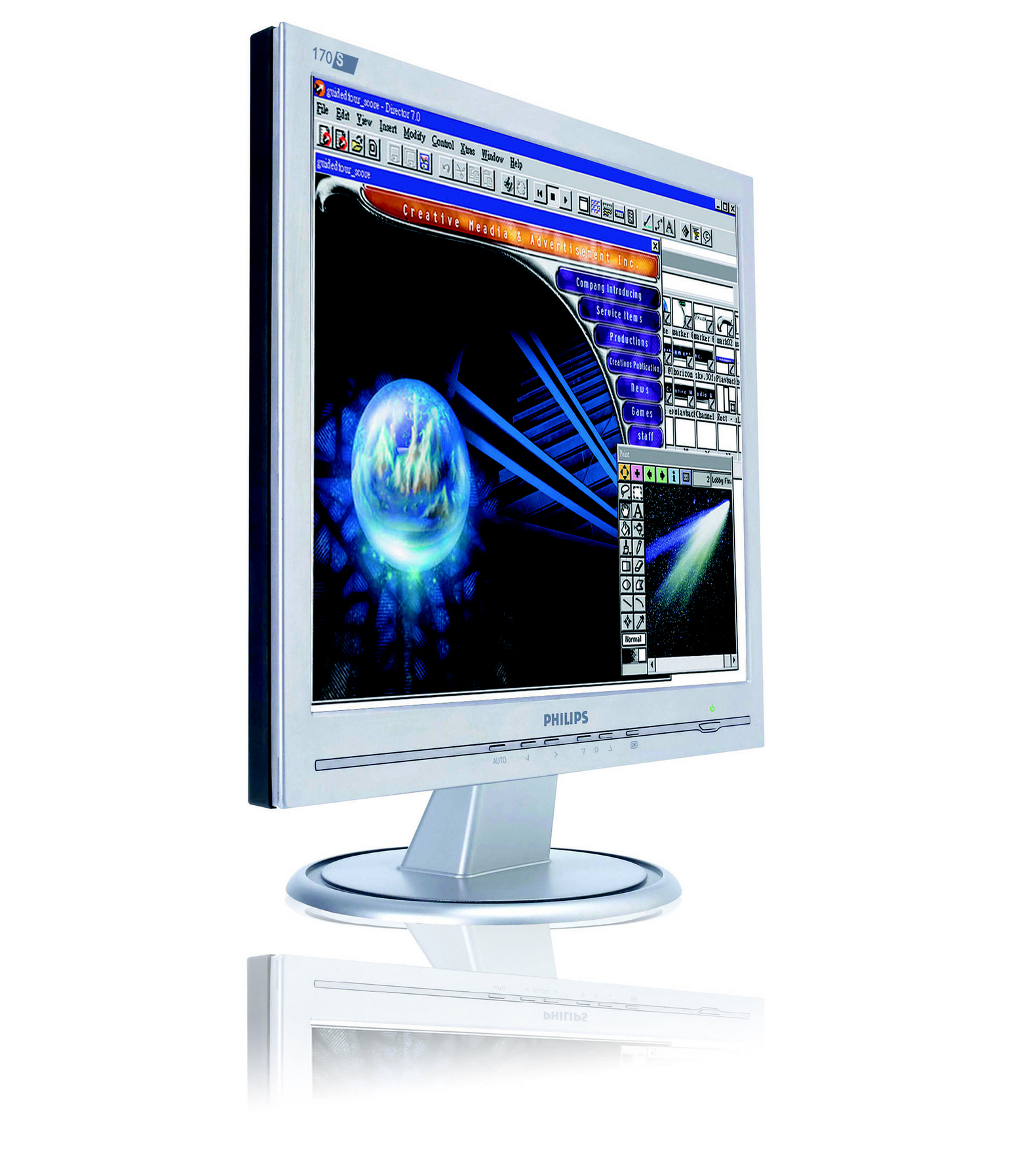 Philips 170S6FS 17" SXGA LCD monitor