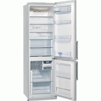 LG GR-B459BUQW fridge-freezer Freestanding Silver – image 2
