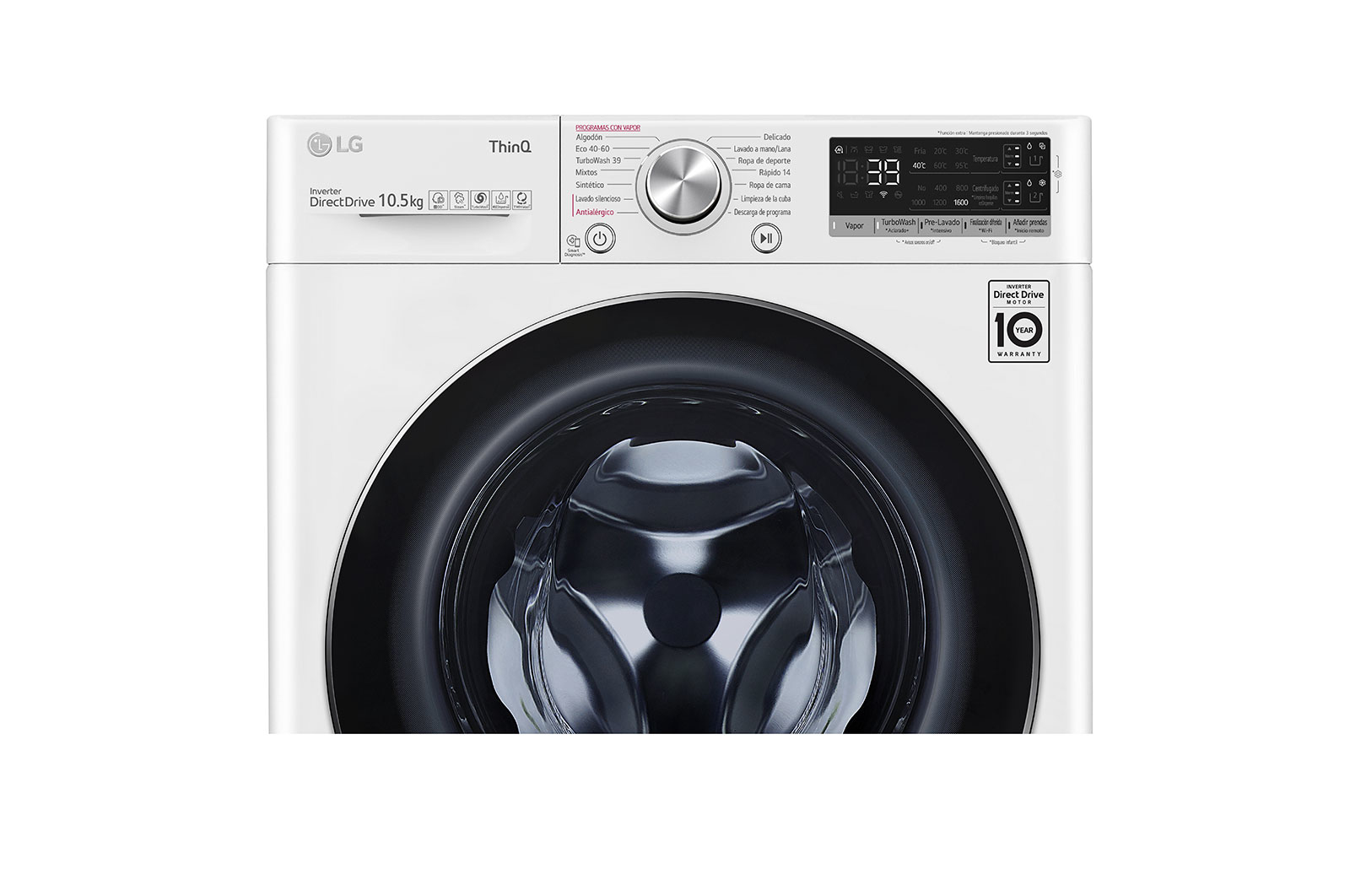 LG F6WV7510PRW washing machine Front-load – image 4