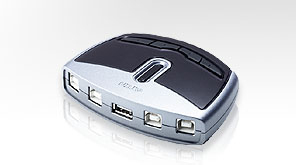 ATEN 4-Port USB 2.0 Peripheral Switch – image 1