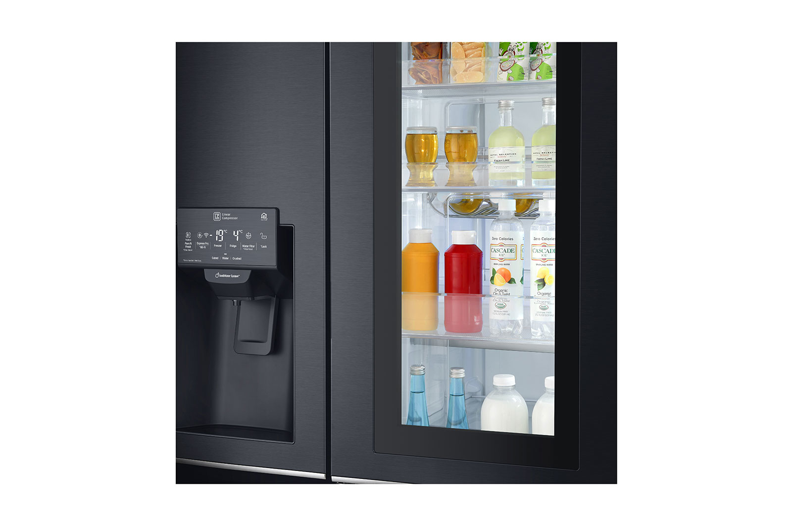 LG GSX960MCVZ side-by-side refrigerator Freestanding – image 5