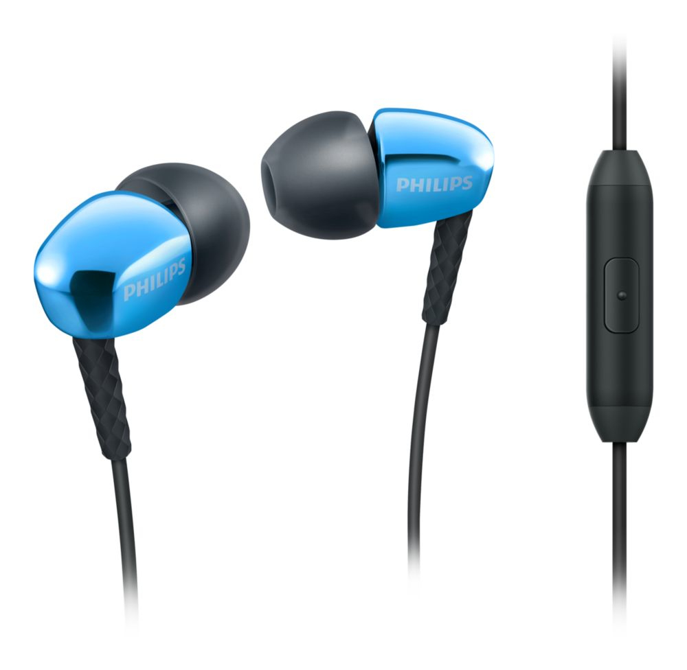 Philips In-ear headphones with mic SHE3905BL/00