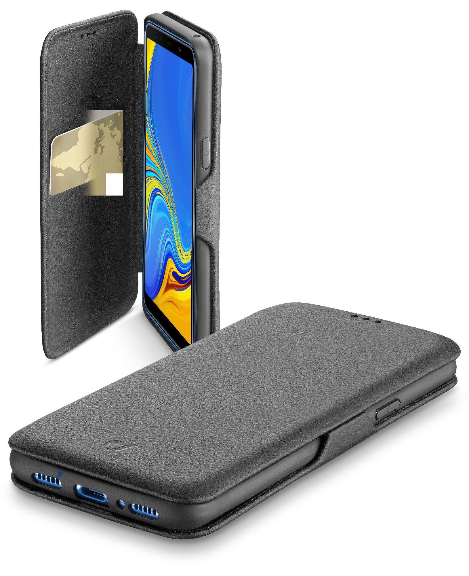 Cellularline Book Clutch - Galaxy A7 (2018)