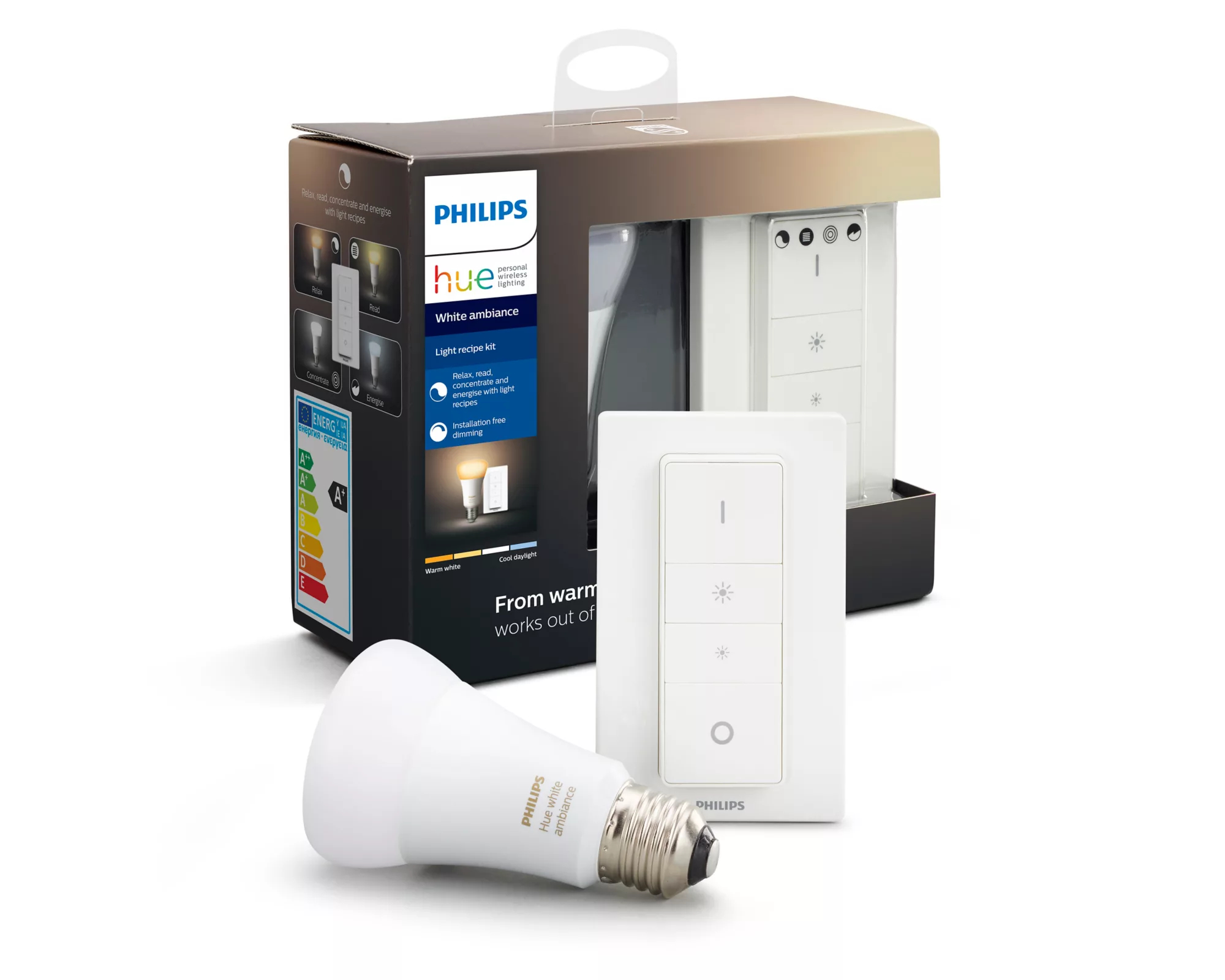 Philips by Signify Philips Hue White ambience Light Recipe Kit E27