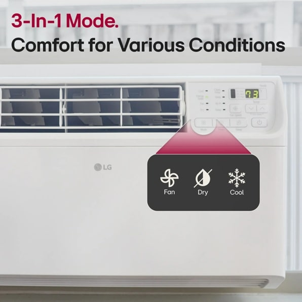 LG LW1022FVSM window/through-wall air conditioner 10000 BTU/h White Window air conditioner – image 4