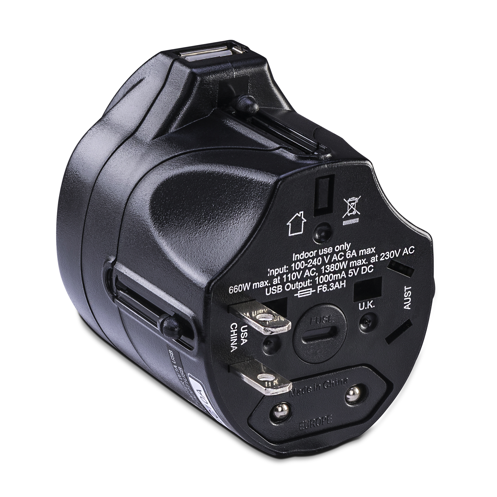 CyberPower TRA1A21U mobile device charger Black – image 2