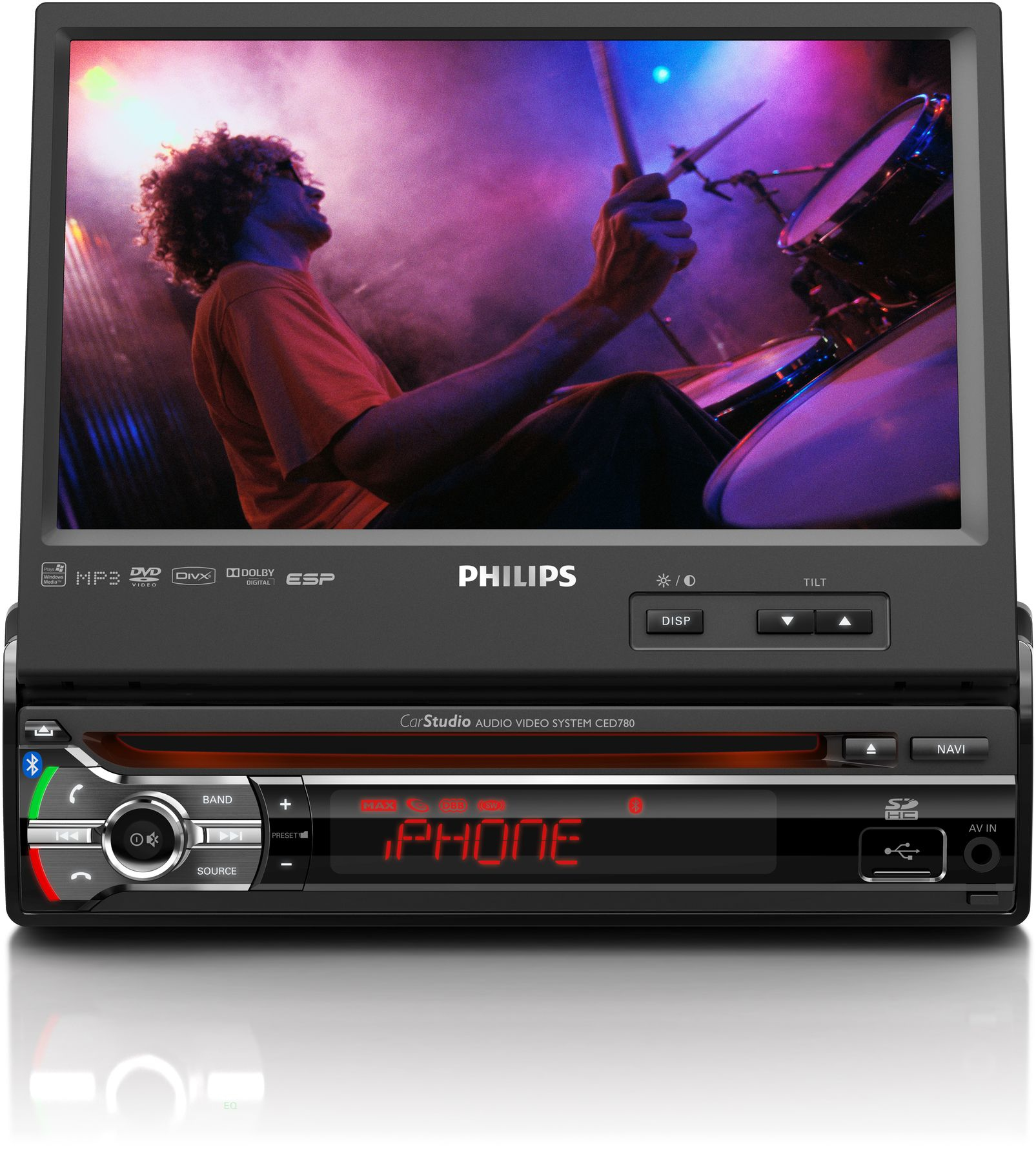 Philips Car audio video system CED780/05 – image 2