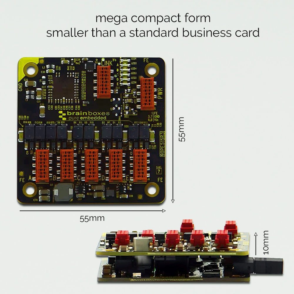 Brainboxes Pure Embedded 5 Port Gigabit Ethernet Switch Module – image 7