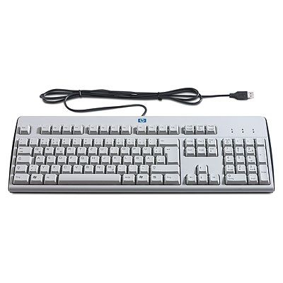 HP DT529A keyboard USB Grey – image 2