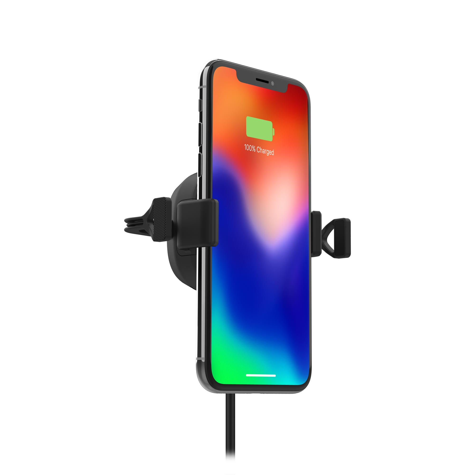 mophie 409901475 mobile device charger Smartphone Black Cigar lighter Wireless charging Auto – image 1