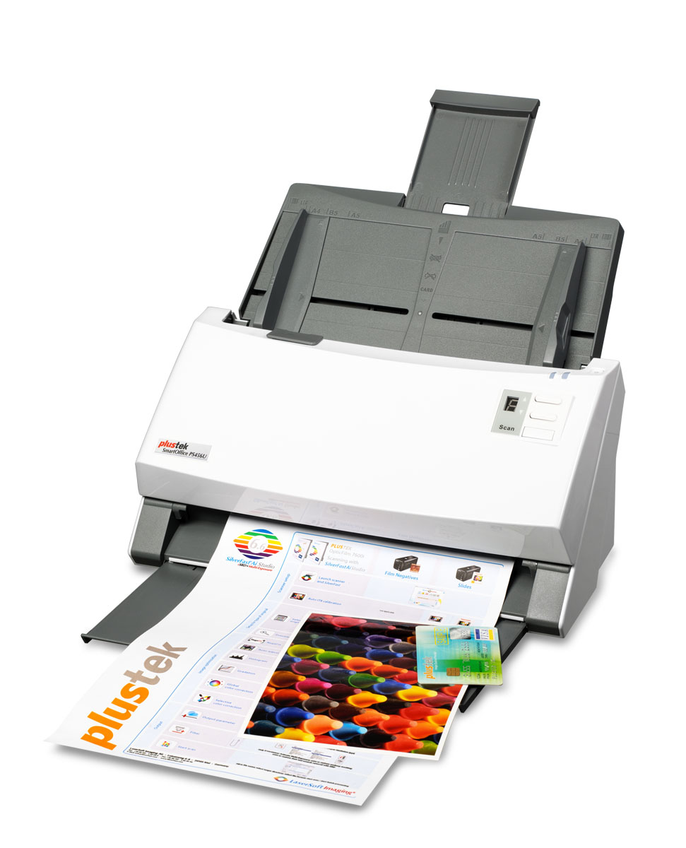 Plustek SmartOffice PS456U ADF scanner – image 1