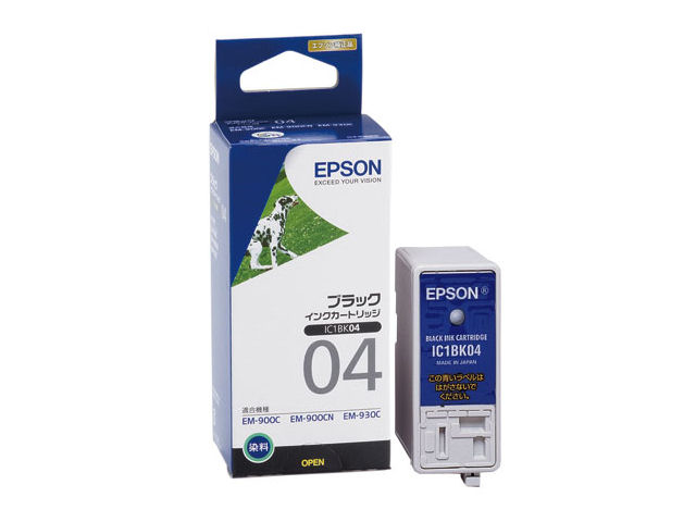 Epson IC1BK04 ink cartridge Original Black