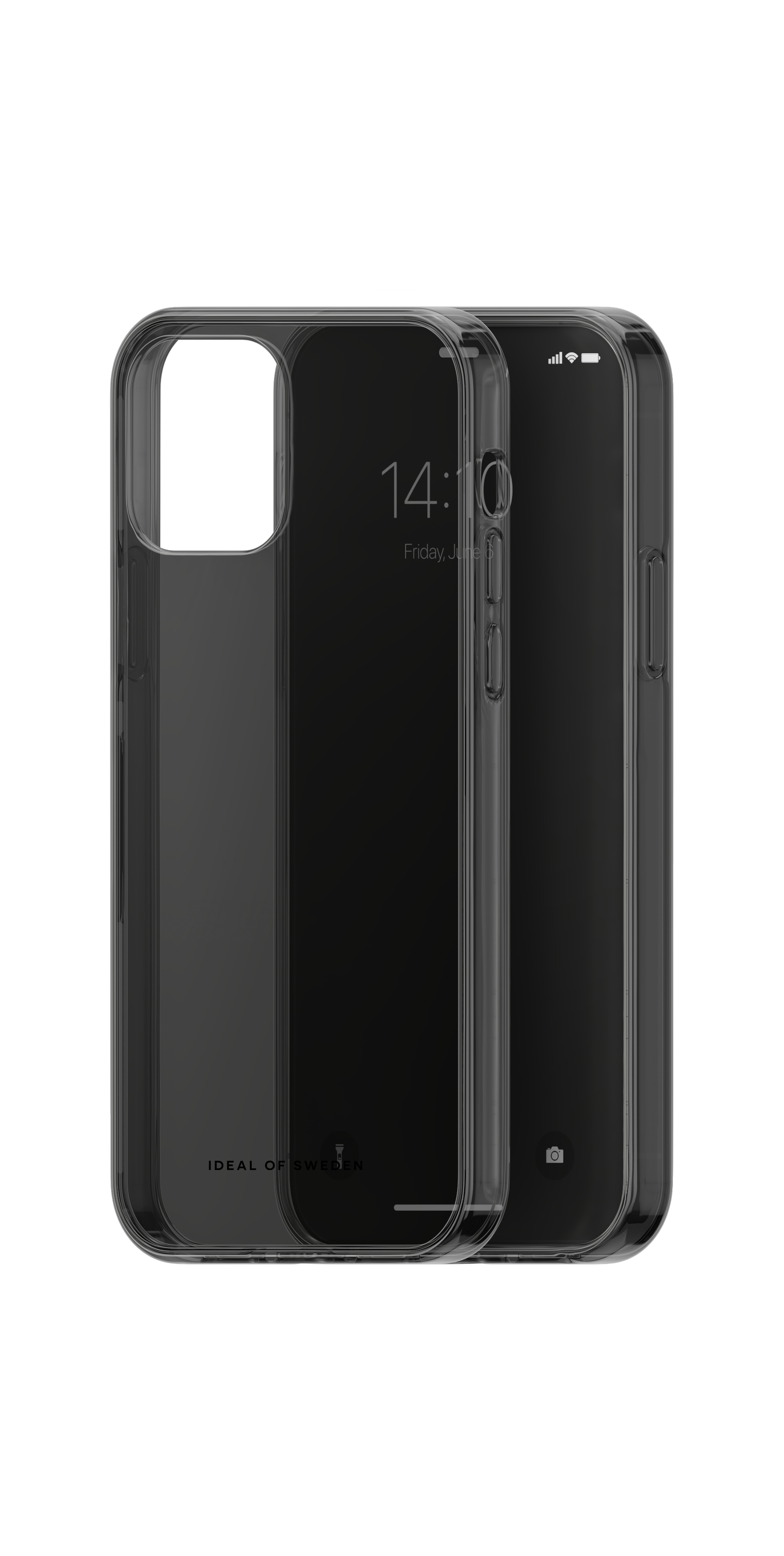 iDeal of Sweden Clear Case iPhone 12 / 12 Pro Tinted Black – image 3