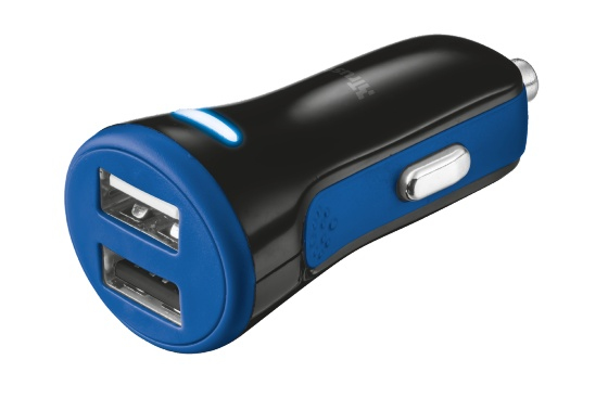 Trust 20741 mobile device charger Smartphone, Tablet Blue Cigar lighter Auto – image 4