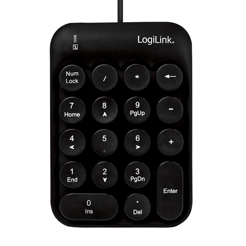 LogiLink ID0174 numeric keypad Universal USB Black – image 3