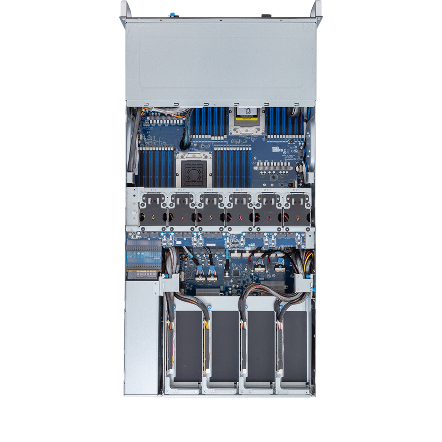 GIGABYTE G493-ZB3-AAP1 server barebone LGA 6096 Rack (2U) Black, Silver – image 4