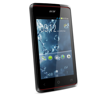 Acer Liquid Z200 10.2 cm (4") Dual SIM Android 4.4 3G 0.5 GB 4 GB Black – image 5