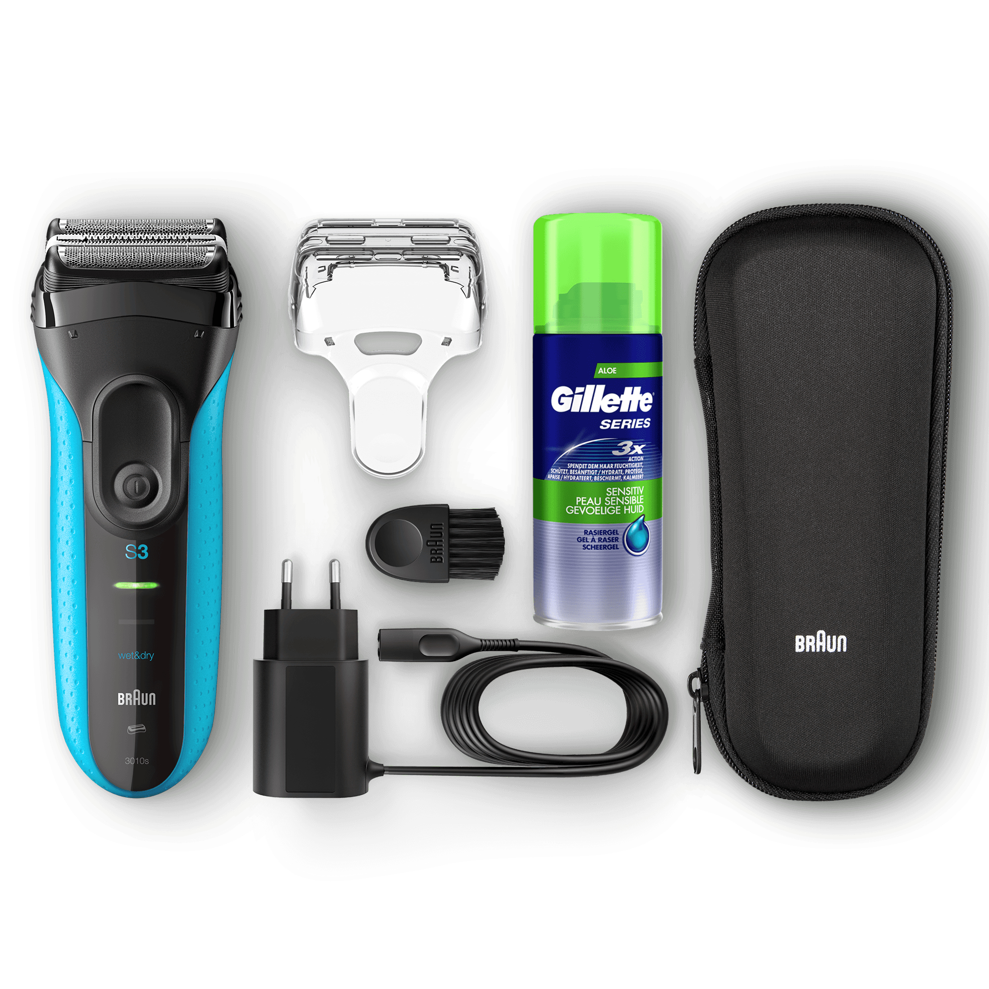Braun 81645093 men's shaver Foil shaver Trimmer Black, Blue – image 5