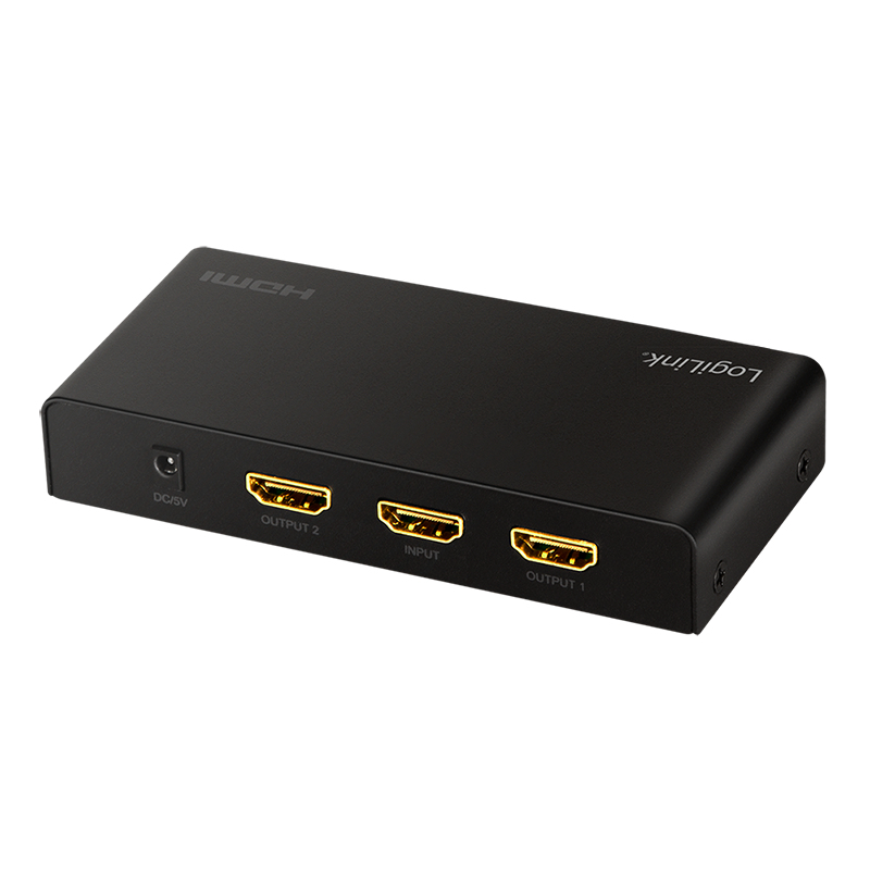 LogiLink HD0033 video splitter HDMI 2x HDMI – image 2