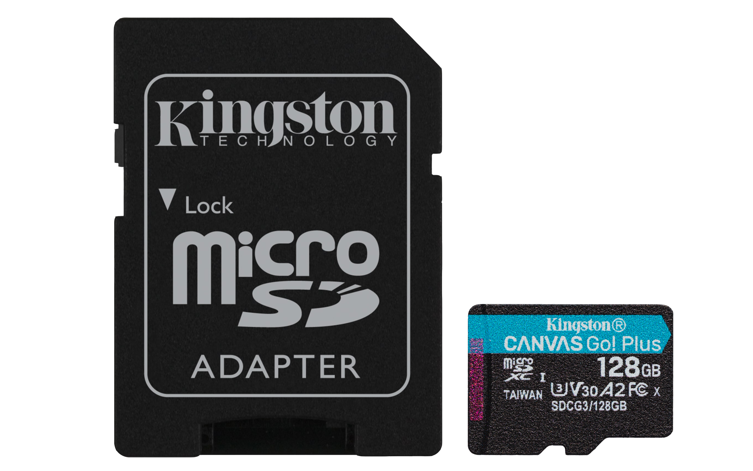 Kingston Technology Canvas Go! Plus 128 GB MicroSD UHS-I Klass 10