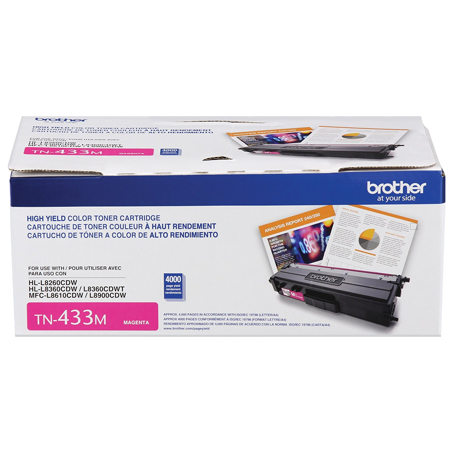 Brother TN-433M toner cartridge 1 pc(s) Original Magenta – image 5