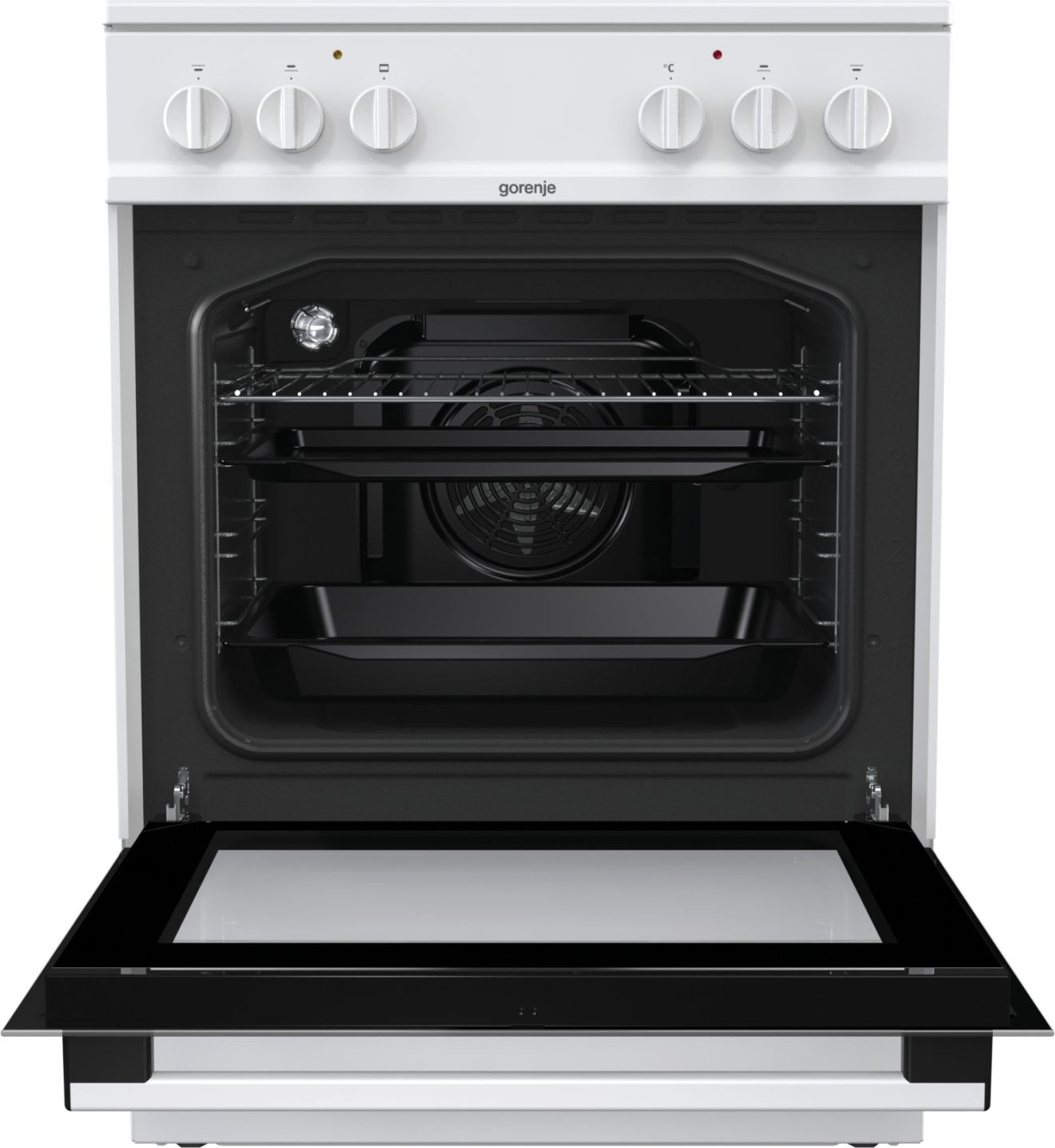 Gorenje EC6141WC Freestanding cooker Electric Ceramic hob White – image 3